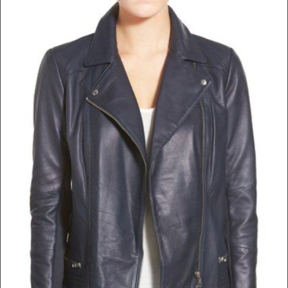 Trouve Leather Biker Jacket from Nordstrom | 4-6